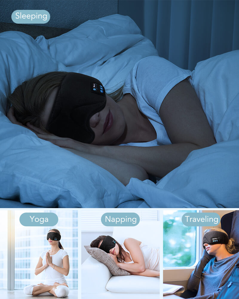 ESR Bluetooth Sleep Headphones and Eye Cover - X002AONQZL - 7MD STORE  GENERAL TRADING LLC