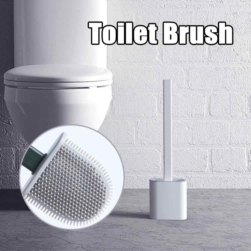 Silicone Toilet Brush Revolutionary Silicone Flex Toilet Brush With Holder