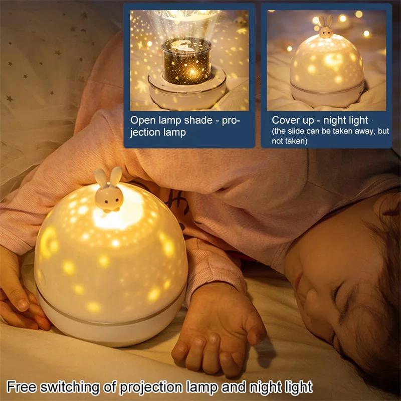 Moon Light Projection Lamp (Bunny)