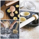 Healthy Healthy Tart Double-side Portable Egg Tart Mold Healthy Pastry Dessert Pusher Vegetable Gadget Kitchen For Home Restaurant 1 Set