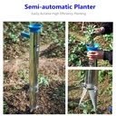 Rapid Seeder Stainless Steel Planter Seedling Transplanting Device