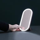 Portable Makeup Case With LED Light Mirror