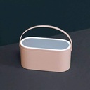 Portable Makeup Case With LED Light Mirror