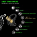 TENNMAK SMARTPRO Gaming Earbuds Wireless Earphones with Detachable Ear Hook