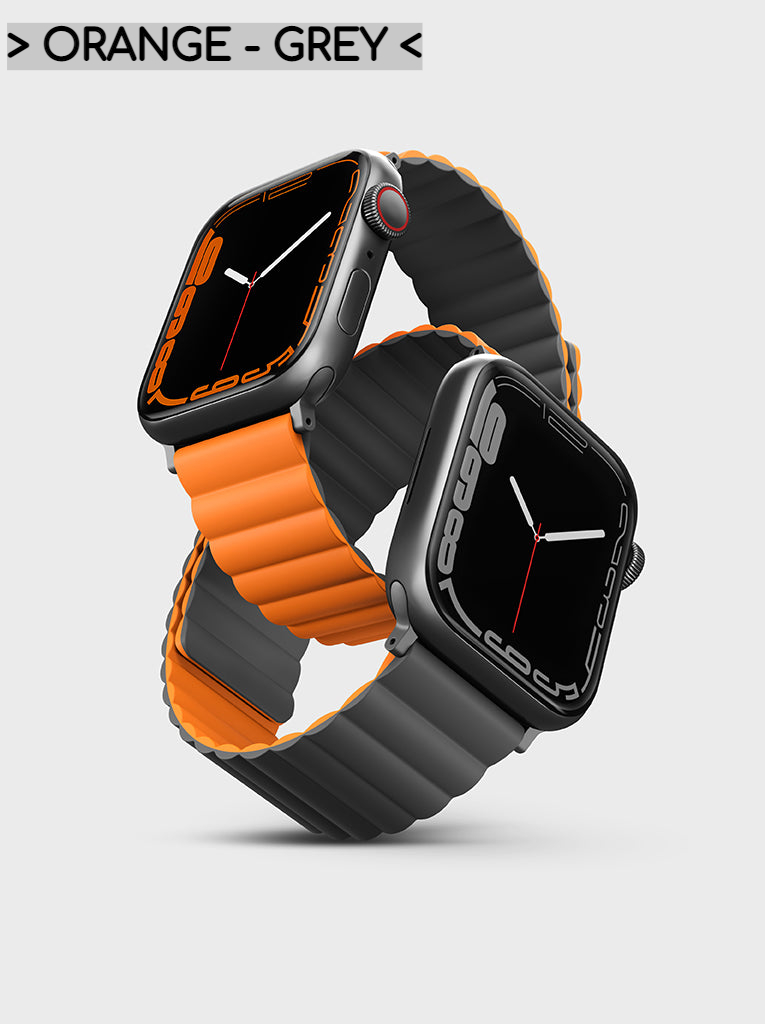 UNIQ - REVIX Reversible Magnetic Silicone Apple Watch Strap