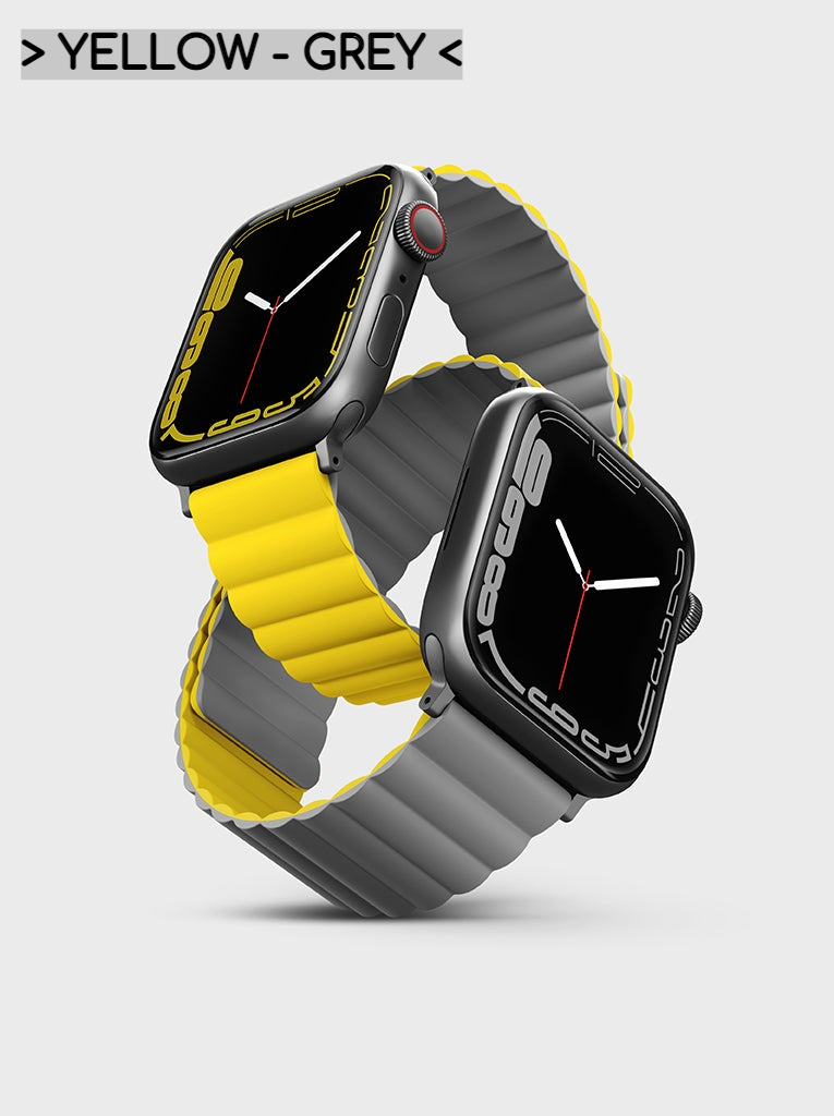 UNIQ - REVIX Reversible Magnetic Silicone Apple Watch Strap