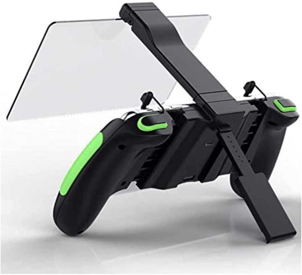 SKEIDO Magnifier Game Amplifier Trigger Handle Grip Phone Gamepad Fire Aim Shooter Controller For PUBG Mobile Joystick Game Four Times Scope SC-B06