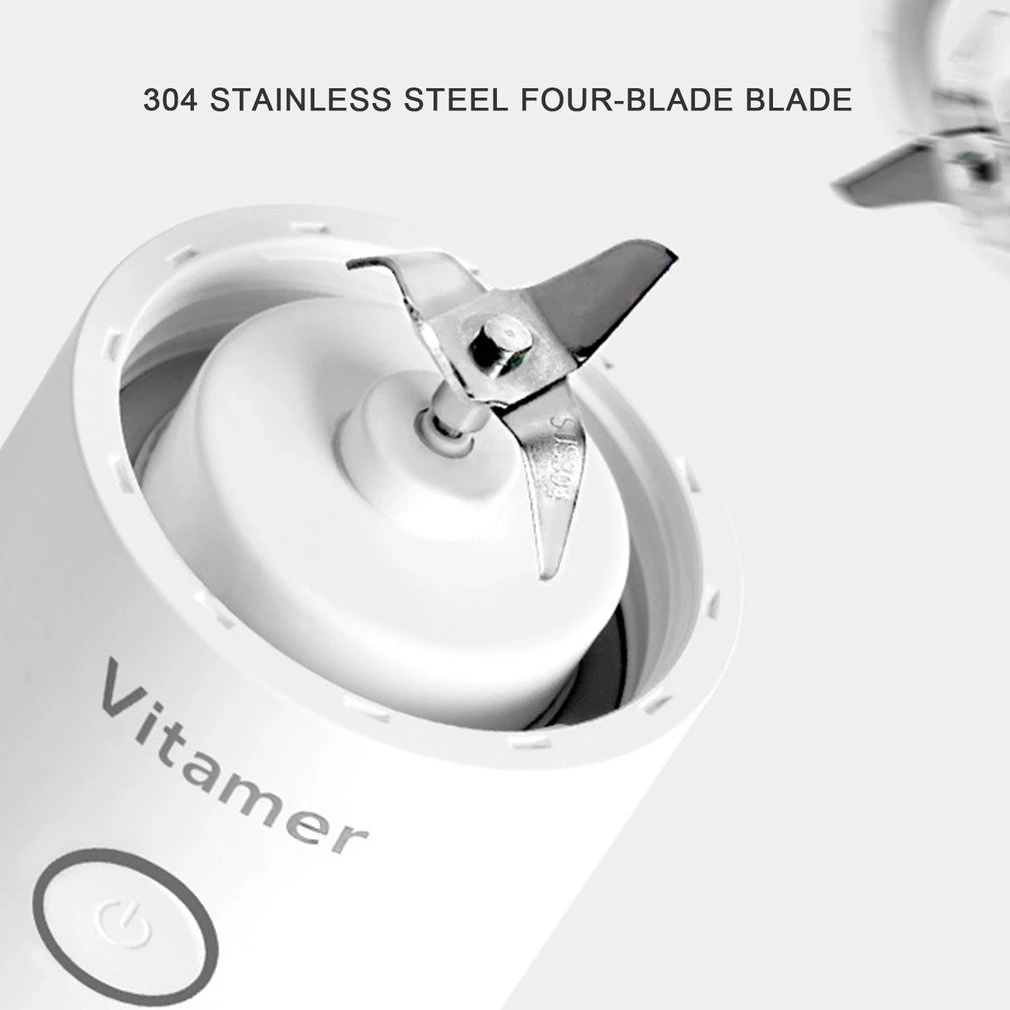Vitamer Portable Mini Electric Juice Blender Bottle Rechargeable Fruit Squeezer