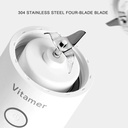Vitamer Portable Mini Electric Juice Blender Bottle Rechargeable Fruit Squeezer