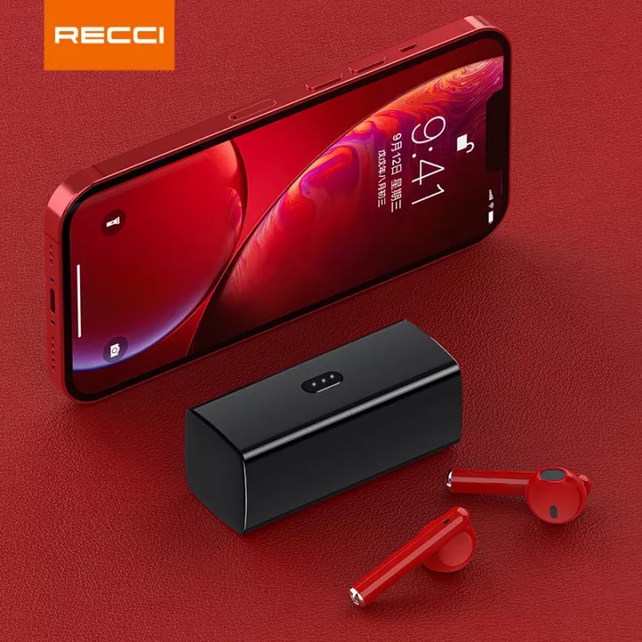 Recci True Wireless Bluetooth Earphone With Hi-Fi Sound Tech | REP-W35 |