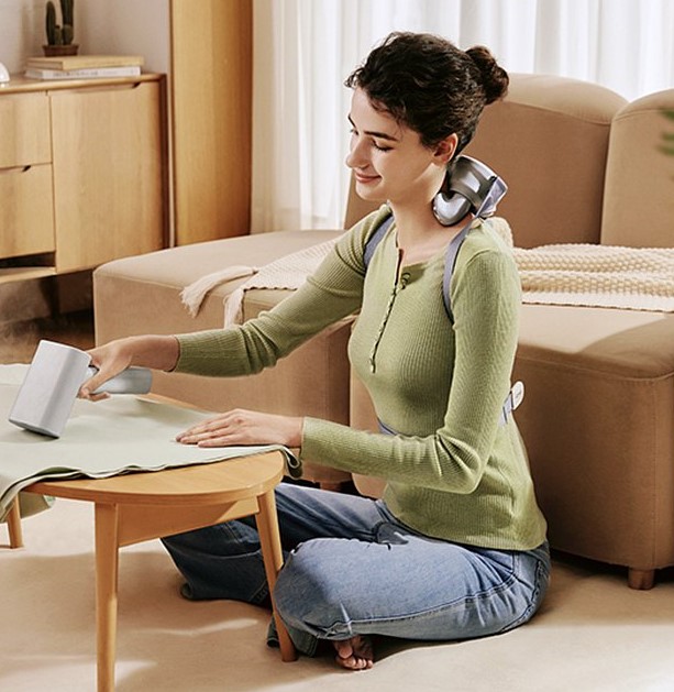 SKG 3D Hot Compress Wireless Neck & Shoulder Massager | H7 |