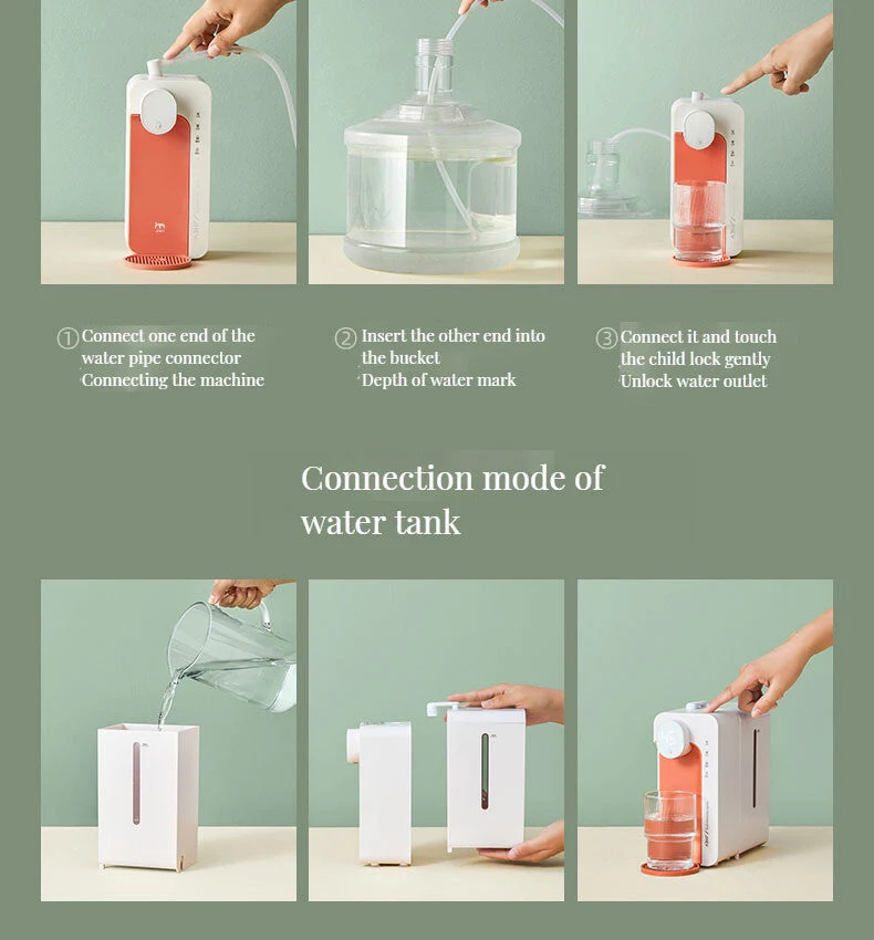 JMEY M2 Plus Instantly Heated Portable Hot Water Dispenser