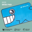 VMax Premium Leather Kids Deskpad VIM300 - Blue