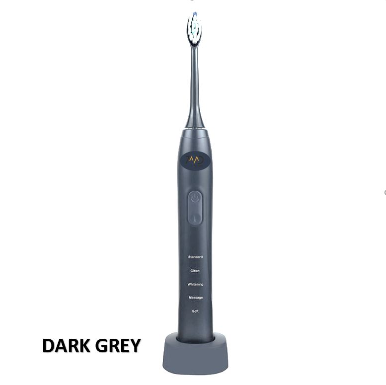 7MD Electric Toothbrush | 5 Brushing Modes | Lightweight & Unique Design | 2 Brush Heads Included | Type-C Charging | 60 Days Battery-Life | IPX8 Waterproof | 1 Year Warranty |7MD-TX5 |