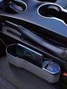 Green Lion Universal Car Organizer With Wireless Charging Doc, LED Digital Display, Built-in Retractable Type-C & Lightning Cables, Multiple Protection, 2 Years Warranty Model: GL-SX-12-6 (GNUNORGCDOWBK)