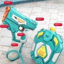 Automatic Electric Water Gun | Rechargeable Battery | Unique Design | Large Water Tank Capacity1350ML | Long Shooting Range 80 M | Comfortable Grip | User Friendly | Safe & Durable |