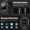 7MD Smart Watch 1.85" Touch Screen, Smartwatch for Android & iPhones , IP68 Waterproof Outdoor Sports Fitness Tracker with Heart Rate