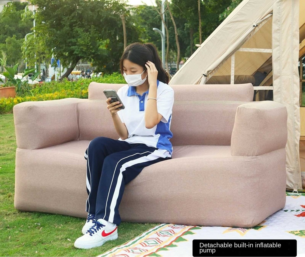 7MD Portable Inflatable Sofa With Built-in Air Pump PD0351 , Winter Collection