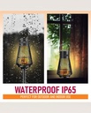 Portable Outdoor 5W Type C Charging Port LED Flickering Flame Torch Wireless Speaker with Pole and Ground Stake | MX-OS022 |