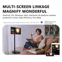 Screen Portable 22 Inch Floor Standing Smart Screen, LCD Display, Touch Screen, Indoor TV, Android 12 | 1 Year Free 7MD Subscibtion |
