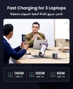 UGREEN 300W [Nexode GaN] USB C Charger 5 Ports Desktop Charging Station Power Adapter Laptop Charger with 240W USB C Cable | CD333/90904B |