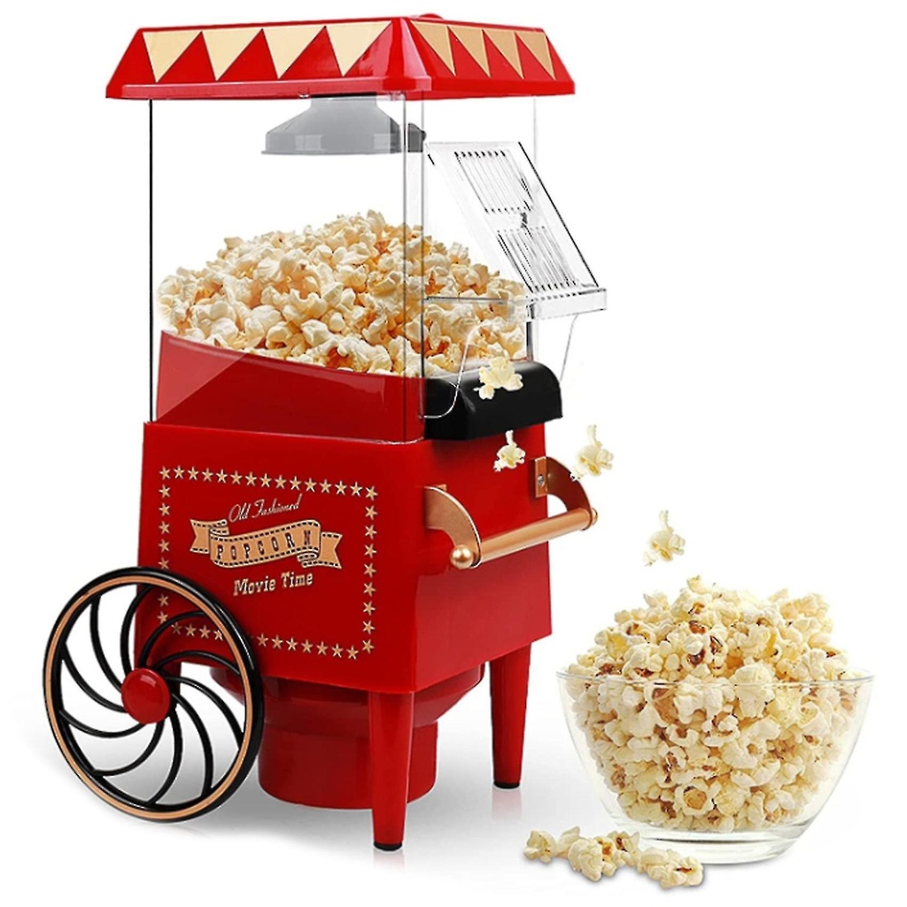Green Lion Popjoy Popcorn Maker 1200W / 270ML - Red | GNVNTPOPMRRD |
