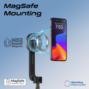 Promate MagSafe Compatible Foldable Selfie Stick with BT Remote Control | MagStick |