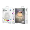 MOMAX QL2 RAINBOW wireless charging atmosphere lamp 10W Telescopic folding stents Angle free Five dimmer Wireless quick charge