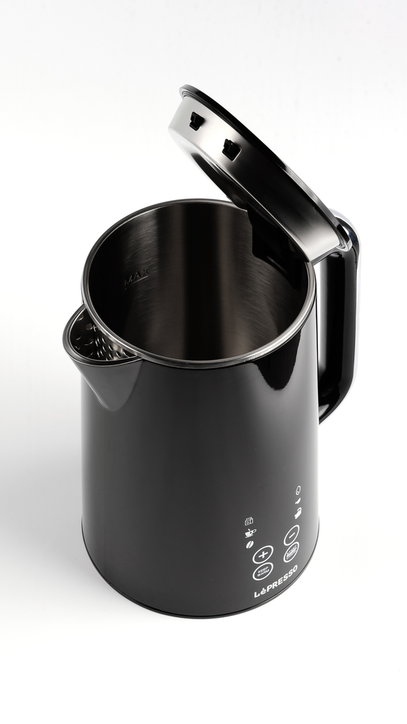 LePresso 2000W 1.7L Smart Electric Kettle with Touch Panel | LPTPSKBK |