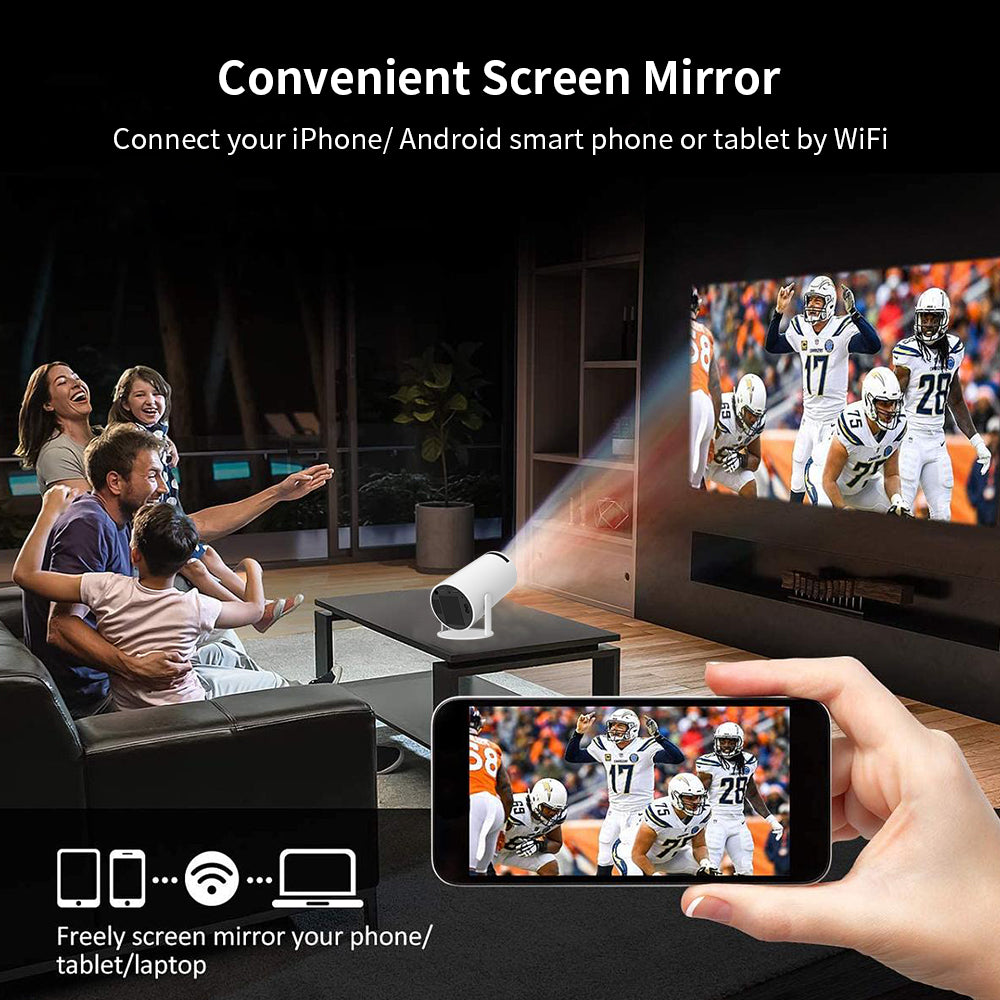 Mini Portable Smart Projector Android 11.0