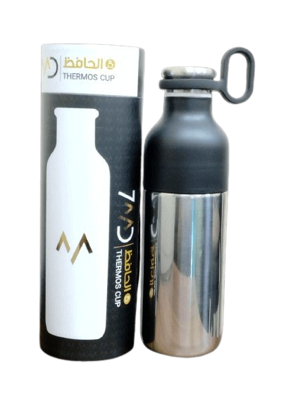 7MD 600ml Premium Sleek Design Strong Superior Insulation Silicone Thermos Cup |7MD-H06|