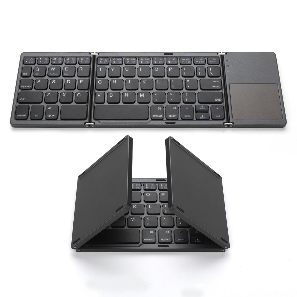 7MD Small Lightweight Tri-Fold Magnetic Suction Touch 64 Keys Keyboard |7MD2442|