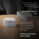 Yasmina Mini Smart Speaker Human Like AI Assistant 10W Power 4 Microphones Smart Home Integration Spiritual Guidance & Voice Recognition |Y-00020|