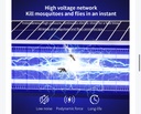 7MD Solar Powered Mosquito Killer 24W Large Sized Rechargeable Intelligent Design Energy Conservation Durable with High Voltage Insect Elimination |7MD-917|