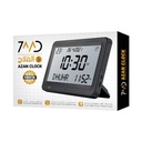 7MD Package Contains 1 x 7MD Wall Quran Speaker 1 x 7MD Sensational Perfumes and 1 x 7MD Azan Clock With Prayer & Azan Reminders
