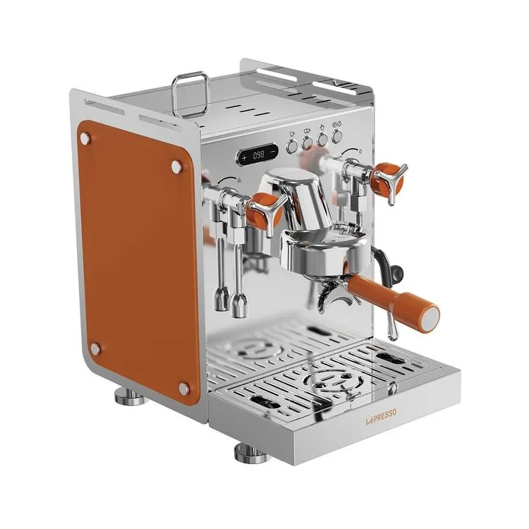 Lepresso Espresso Machine 3100W 1.6L Water Tank Capacity 15 Bar Pump Automatic Pressure Relief with Dual Boiler System and Milk Steamer |LPCFFM0029|