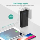 RAVPower Savior Series 10000 mah Portable Charger with AC Plug RP-PB066