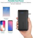 RAVPower Savior Series 10000 mah Portable Charger with AC Plug RP-PB066