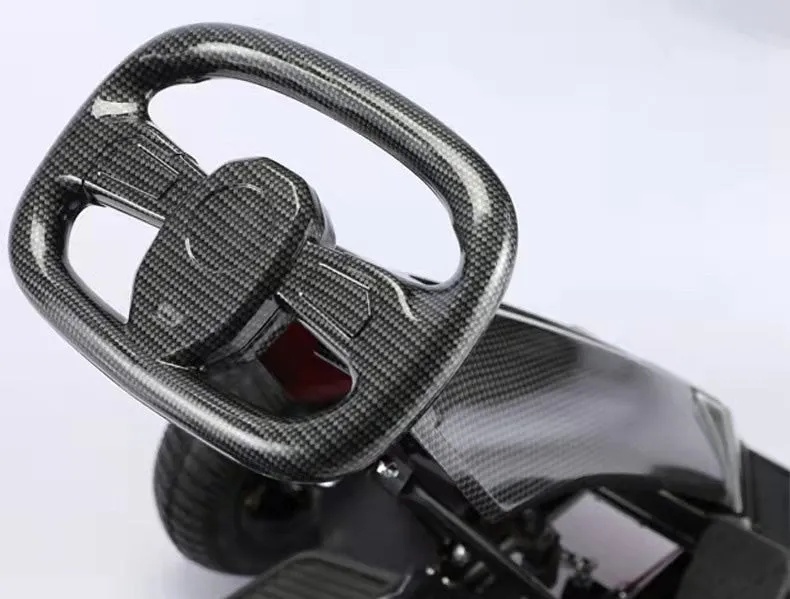 Four Wheel Electric Drift Scooter For Kids  LED Lights  Bluetooth Speaker  Handbrake  3 Speeds | K9 |