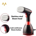 🚨 DISPLAY PIECE 🚨 7MD Mini Iron Steamer Portable & Light Weight Continuous Powerful Steam Large & Detachable Water Tank Auto-Shut-Off 15s Preheat Time |MW-801|