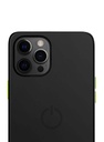 Goui Magnetic iPhone 12 & 12 Pro Case Slim Rubber Back Cover with Wireless Charging and Dual Magnetic Bar Grip Friendly Design