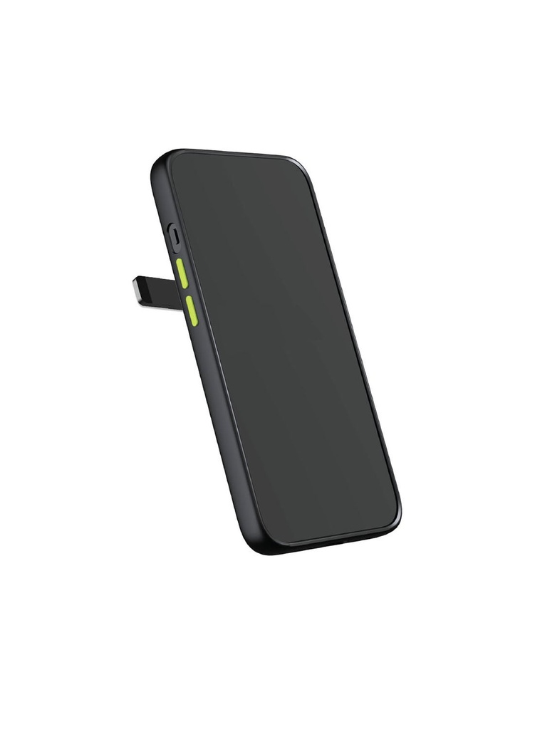 Goui Magnetic Case for iPhone 13 Pro Max Shockproof Rubber Cover Wireless Charging Compatible with Magnetic Bars