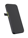 Goui Magnetic Case iPhone 15 Pro Max Shockproof Rubber Cover Wireless Charging Compatible with Magnetic Bars for Car and Home Use