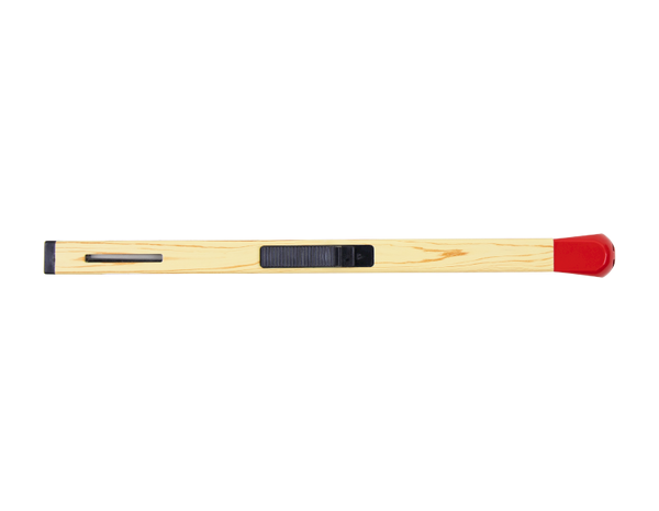 Novelty Matchstick Lighter Refillable Adjustable Flame Long Stick Design with Visible Fuel Window for BBQ Candle Fireplace and Camping Use