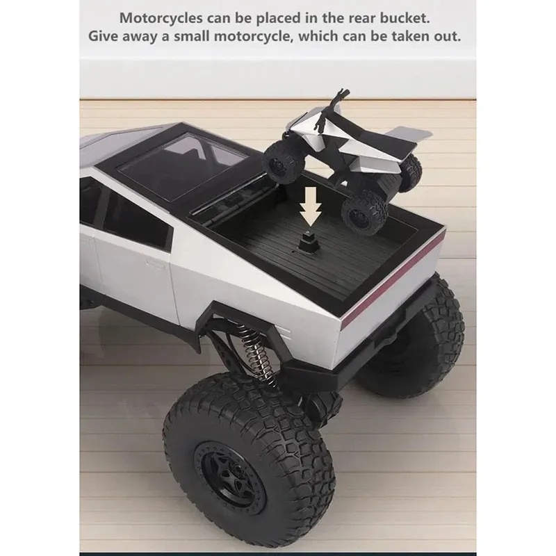 OFF-ROAD CLIMBING CAR 1:8 Scale With Remote Control - CYBER PICKUP TRUCK | YY2063 |
