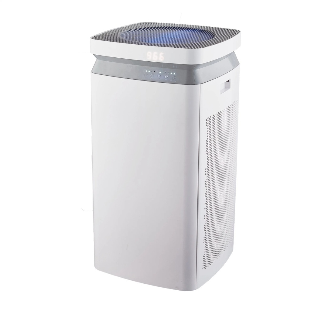 7MD Air Purifier for Home | HEPA Air Cleaner with 400m³/h Air Volume, Anion Purifier for Large Rooms 61㎡+ | Active & Passive Filtration System