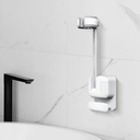 7MD Wall Hair Dryer Holder – 180° Rotatable Aluminum Mount with Silicone Grip & Wire Hook | Tool-Free Installation | 12-Month Warranty | 7MD-X1 |