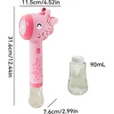 Giraffe Bubble Gun by Mommy & Me – Fun Design with Colorful Bubbles & Soft Lighting