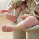 AMOR TINY Baby Knee Pads & Socks Set – Cushioned Anti‑Slip Pads for Crawling Comfort and Protection