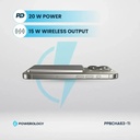 Powerology Ultra-Thin 5000mAh MagSafe Power Bank | PPBCHA63TI |